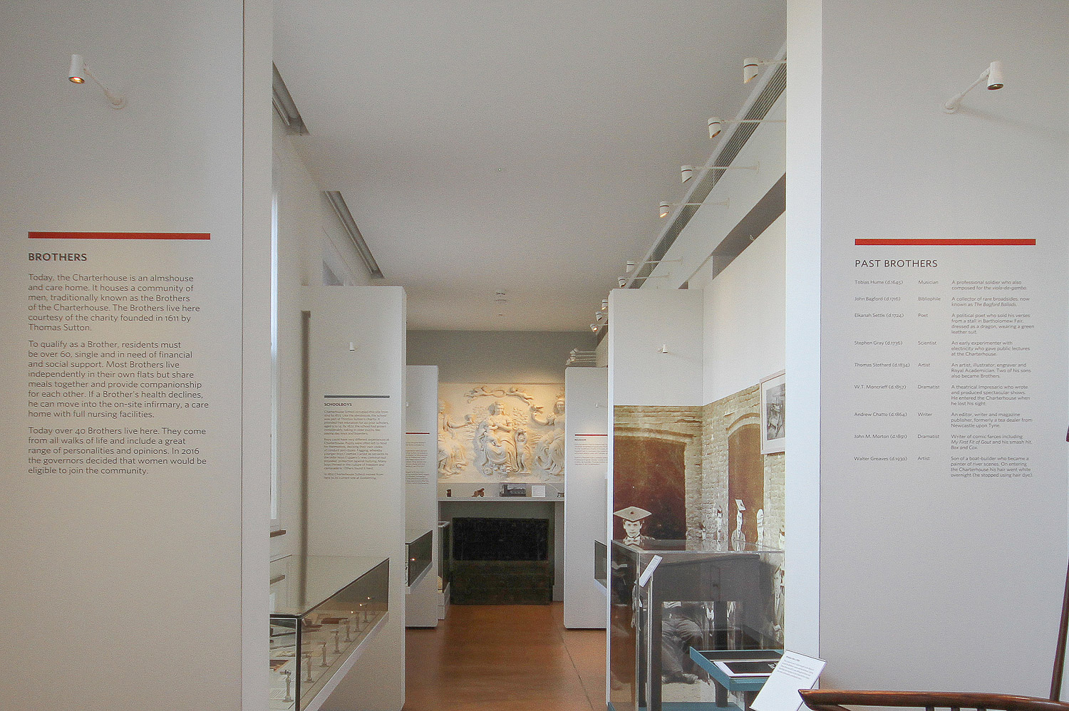 Charterhouse museum lighting